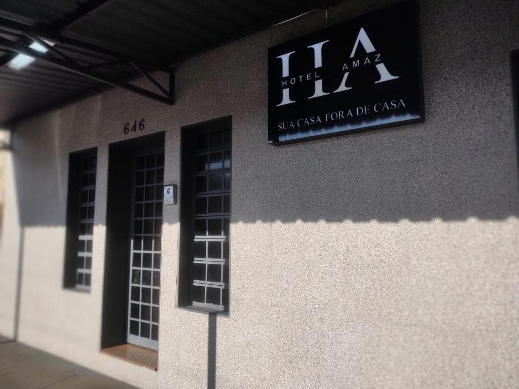 Fachada do Hotel Amaz